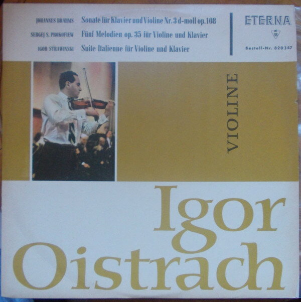 LP Igor Oistrach Violine 820357 ETERNA /00260