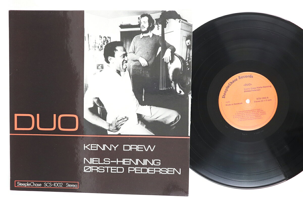 【中古】LP Kenny Drew &amp; Niels-henning Orsted Duo SCS1002 STEEPLE CHASE Denmark Vinyl /00260