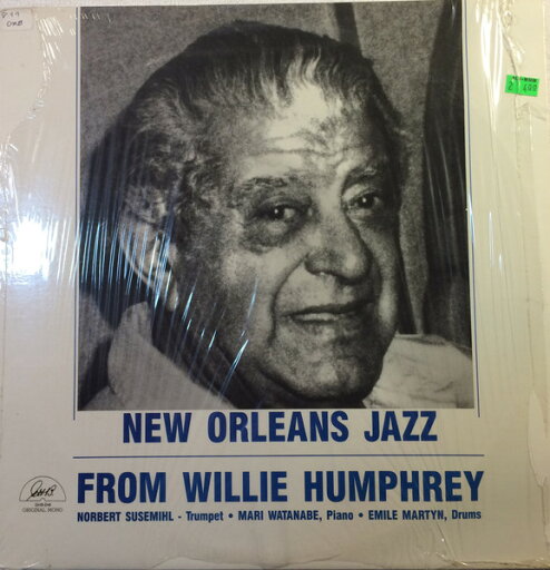 【中古】米LP Willie Humphrey ,with Norbert New Orleans Jazz From Willie Humphrey GHB248 G.H.B. /00260 【中古】米LP Willie Humphrey ,with Norbert New Orleans Jazz From Willie Humphrey GHB248 G.H.B. /00260