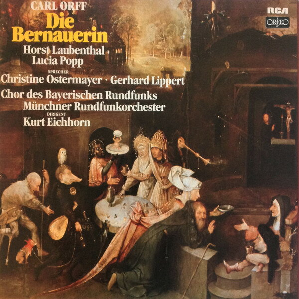 【中古】独3LP Carl Orff , Horst R. Laubentha Die Bernauerin RL30796 RCA /00958
