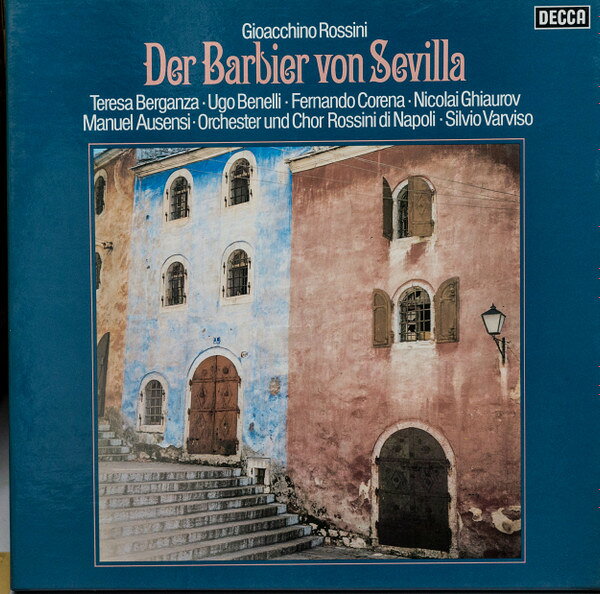 š4LP Gioacchino Rossini , Teresa Be Der Barbier Von Sevilla 635438EX Decca /...