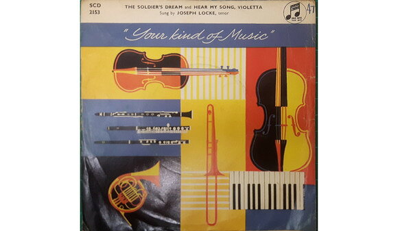 【中古】英7” Josef Locke The Soldiers Dream / Hear My Song, Violetta SCD2153 Columbia /00080