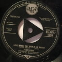【中古】英7” Perry Como, Mitchell Ayres & H Love Makes The World Go Round (Yeah Yeah)...