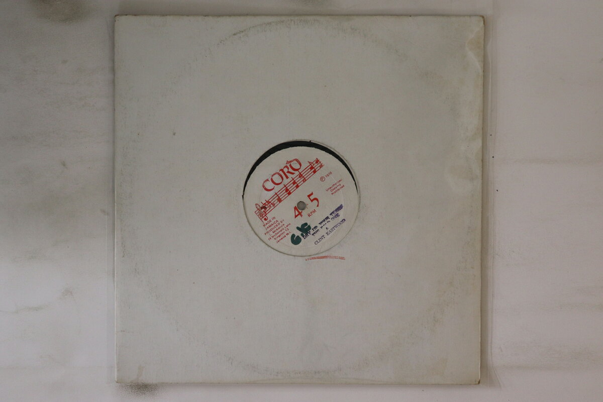 Other - 【中古】ジャマイカ12” Bold One, Clint Eastwood Dry Up Your Tears NONE CORD /00250