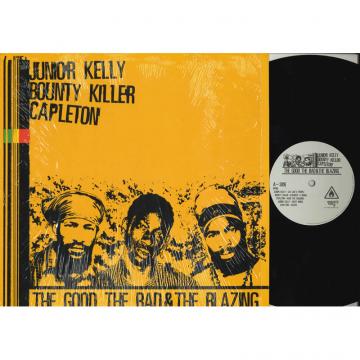【中古】欧LP Junior Kelly , Bounty Killer &amp; The Good, The Bad &amp; The Blazing Minor16LP Minor 7 Flat 5 /00250