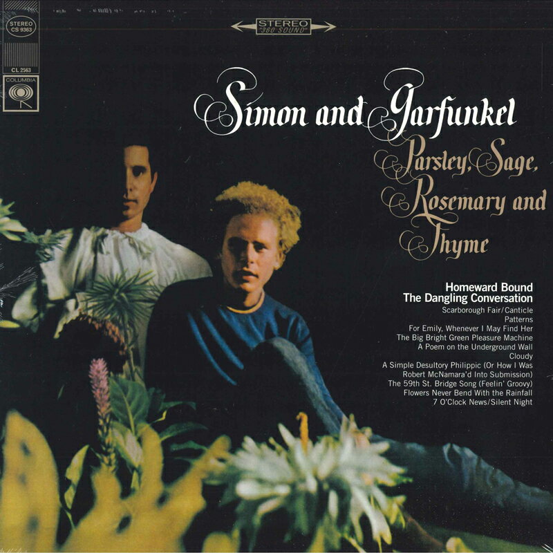 【新品】米LP Simon &amp; Garfunkel Parsley, Sage, Rosemary And Thyme CS9363 Columbia /00260