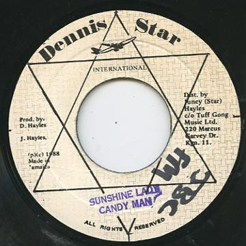 【中古】7” Candy Man Sunshine Lady NONE Dennis Star Internat /00080