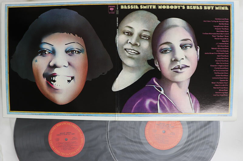 Artist Name: K - 【中古】2discs LP Bessie Smith Nobodys Blues But Mine G31093 COLUMBIA /00660