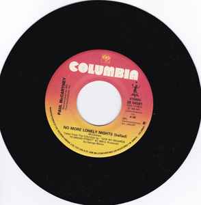 【中古】7” Paul McCartney No More Lonely Nights 38