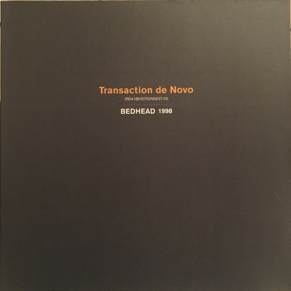 LP Bedhead Transaction De Novo (180g) NUM1241 Numero Group 未開封 /00260