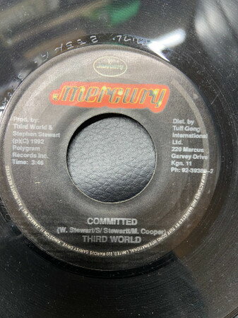 7” Third World Committed MML2354 Mercury /00080