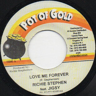【中古】ジャマイカ7” Richie Stephens, Jigsy King Love Me Forever NONE Pot Of Gold /00080 【中古】ジャマイカ7” Richie Stephens, Jigsy King Love Me Forever NONE Pot Of Gold /00080