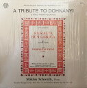 【中古】米LP Ernst von Dohnanyi, Miklos Sch A Tribute To Dohnanyi A World Premier Rec...