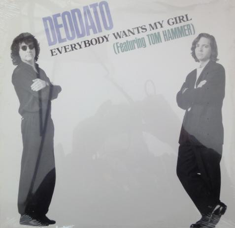 【中古】米12” Deodato, Tom Hammer Everybody Wants My Girl (12” Mix)(Hot Radio Edit)(D 086269 ATLANTIC 未開封 /00250