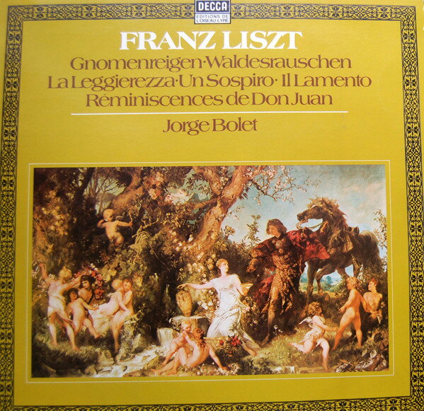 ・アーティスト Franz Liszt, Jorge Bolet ・タイトル Zwei Konzertet?den, 3 ?tudes de Concert, R?miniscences de Don Juan ・レーベル・型番 Decca 642546 ・フォーマット LPレコード ・コンディション(盤) 非常に良い(EX) ・コンディション(ジャケット) 良い (VG+) ・コンディション(帯) オビなし ・特記事項 サンプル画像です。実際の商品の画像ではありません 商品写真はバーコード/カタログ番号に対応したサンプル画像ですので、お送りする商品の画像ではありません。帯やライナーなどの付属品は、特記事項に記載されている場合のみ含まれます。プロモやカラーレコードなどの仕様についても、該当する場合のみ特記事項に記載しています。 【ご購入前に必ずご確認ください】 ・本店サイト(www.recordcity.jp)とは価格、送料が違います ・本店サイト、その他支店のオーダーとは同梱発送できません ・別倉庫から発送しているため、店頭受け渡しは対応しておりません ・一部商品は他の通販サイトでも販売しているため、ご注文のタイミングによっては商品のご用意ができない場合がございます。 ・土日祝日はお休みです 金曜・祝前日9時以降のご連絡またはご入金は、返答または発送が週明け・祝日明けに順次対応となります。 ・ご購入後のキャンセル不可 ご購入後のキャンセルはいかなる理由においてもお受けできません。ご了承の上、ご購入くださいませ。 ・日本郵便(ゆうパック/ゆうメール)によるお届けになります。 ・中古品であることをご理解ください 当ストアでは中古商品を主に販売しております。中古品であることをご理解の上ご購入ください。また、一部商品はRecordCityオンラインストアで試聴可能です。 ・返品について お客様のご都合による返品は一切承っておりません。 表記の内容と実際の商品に相違がある場合、また針飛び等で返品・返金をご希望される場合は、商品の到着後1週間以内にご連絡ください。商品の返送をこちらで確認後、キャンセル・返金を行います。 コンディションVG以下の商品は返品できません。プレイに影響のない表面のこすれ傷、プレス起因のノイズ盤は返品の対象外です。 【コンディション表記】 ・ほぼ新品(M-)(Like New) 完全な新品。未使用。当店ではほぼ使用しません ・非常に良い(EX)(Excellent) 中古盤として美品な状態。わずかな経年を感じるものの傷みを感じさせない、当店基準で最高の状態 ・良い(VG+)(Very Good Plus) 丁寧に扱われた中古品で、軽い使用感がみられる。 ・可(VG)(Acceptable) 使い込まれた中古品で、「良い」よりもさらに使用感がみられる。 ・悪い(VG-)(Bad) 状態が悪いアイテム。使用の保障はなく、再生不可、針飛び、目立つノイズがあるかもしれない。状態によるクレーム不可。返品不可。 ・非常に悪い(G)(Very Bad) 「悪い」よりさらに状態が悪いアイテム。使用の保障はなく、再生不可、針飛び、目立つノイズがあるかもしれない。状態によるクレーム不可。返品不可。 ・ジャンク(Fair)(Junk/Fair) 割れている、反っている、水ダメージがある、カビ、ジャケットが分離している、ひどい書き込み、ひどい擦れなど最低の状態。使用の保障はなく、再生不可、針飛び、目立つノイズがあるかもしれない。状態によるクレーム不可。返品不可。 ・ジャンク(Poor)(Junk/Poor) 割れている、反っている、水ダメージがある、カビ、ジャケットが分離している、ひどい書き込み、ひどい擦れなど最低の状態。使用の保障はなく、再生不可、針飛び、目立つノイズがあるかもしれない。状態によるクレーム不可。返品不可。