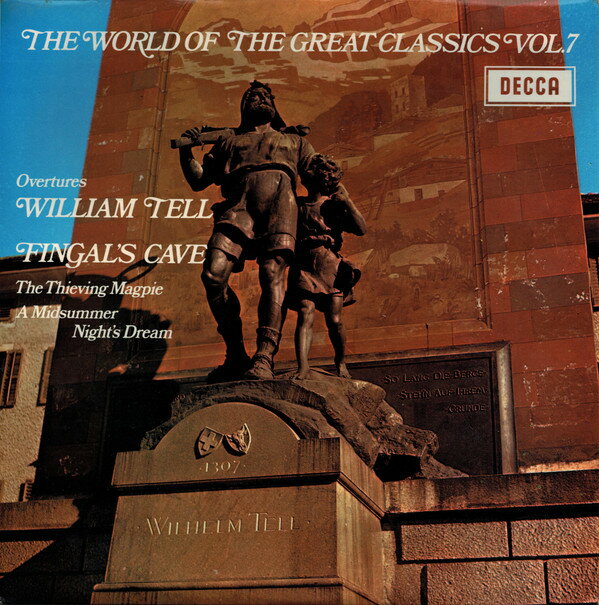 【中古】英LP Gioacchino Rossini, Felix Mend The World Of The Great Classics Vol.7 SPA92 Decca /00260