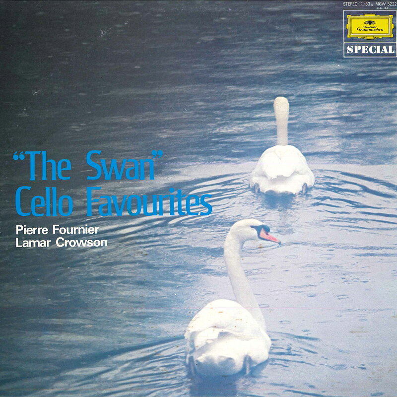 LP Pierre Fournier,lamar Crowson The Swan/Cello MGW5222 GRAMOPHON Japan Vinyl /00260