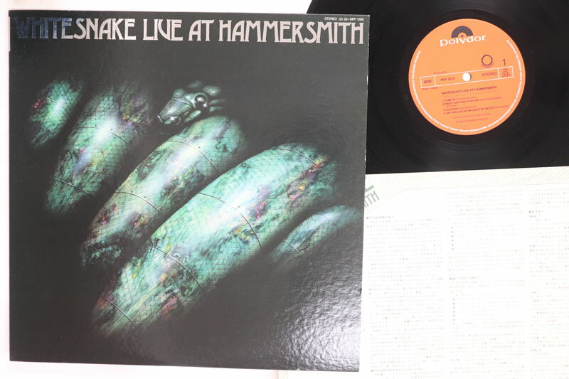 LP Whitesnake Live At Hammersmith MPF1288 POLYDOR /00260