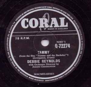【中古】78RPM/SP Debbie Reynolds Tammy / French Heels Q72274 CORAL /00500
