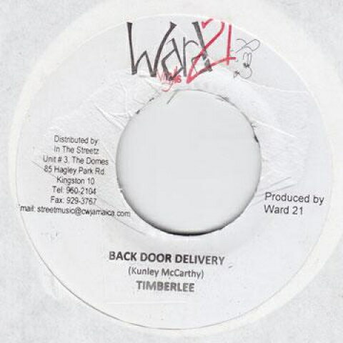 ジャマイカ7” Timber Lee Back Door Delivery Ward 21 /00048