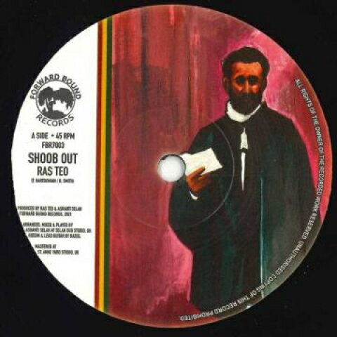 【新品】英7” Ashanti Selah, Ras Teo Shoob Out / Dub Out FBR7003 Forward Bound /00048 【新品】英7” Ashanti Selah, Ras Teo Shoob Out / Dub Out FBR7003 Forward Bound /00048