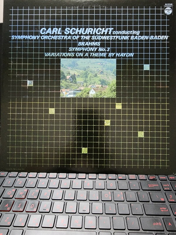 【中古】LP カール・シューリヒト, 南西ドイ ブラームス 交響曲第3番へ長調　ハイドンの主題による OC7315PK COLUMBIA /00260