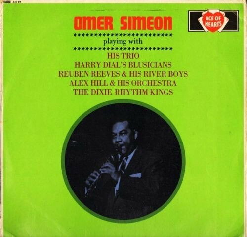 【中古】LP Omer Simeon Playing With His Trio, Harry Dials Blusicians, Rueb AH97 Ace Of Hearts /00260