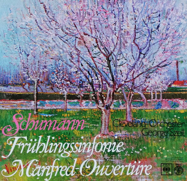 【中古】LP Robert Schumann, The Cleveland Fruhlingssinfonie, Manfred-Ouverture 92253 CBS, Orbis, Epic /00260