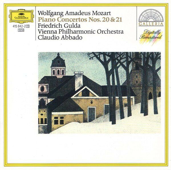 CD Wolfgang Amadeus Mozart, Fried Mozart: Piano Concertos 20 &amp; 21 (Klavierkonzerte Nr 4158422 Deutsche Grammophon /00110