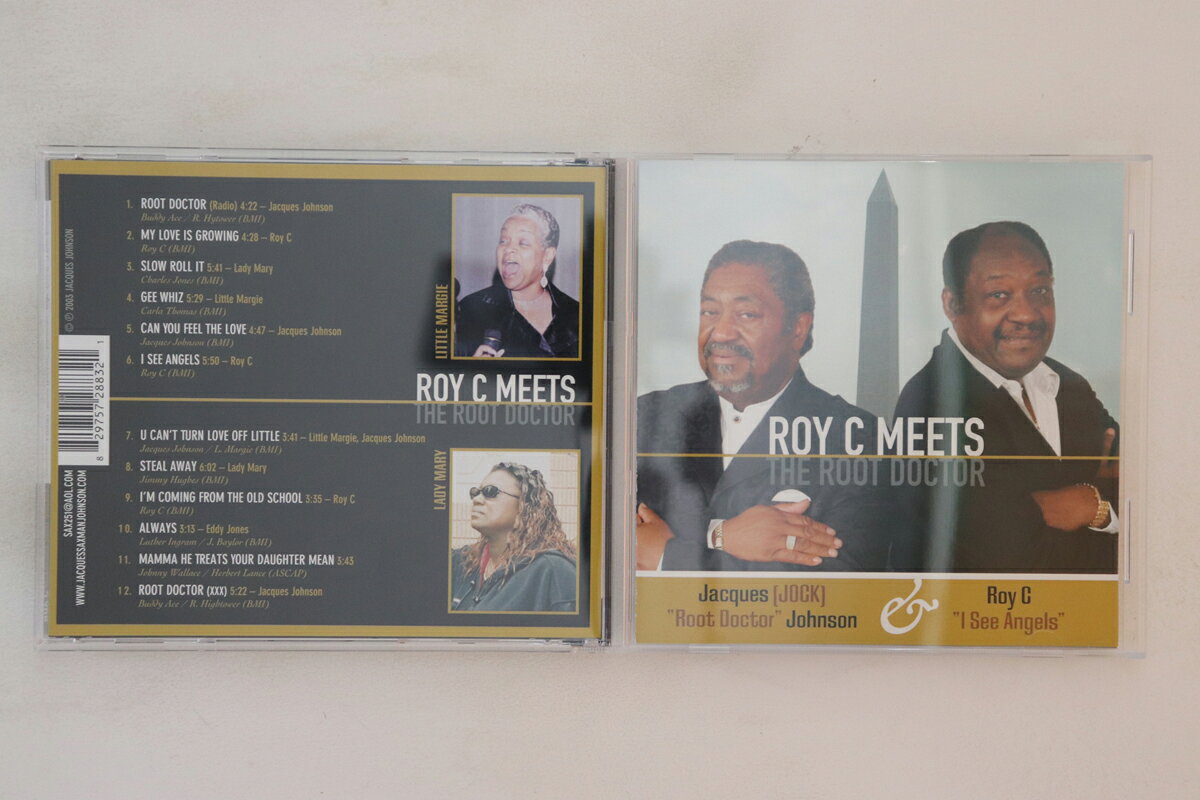 米CD Roy C (9) Meets Jacques Johnso I See Angels 2883 Professional Perform /00110