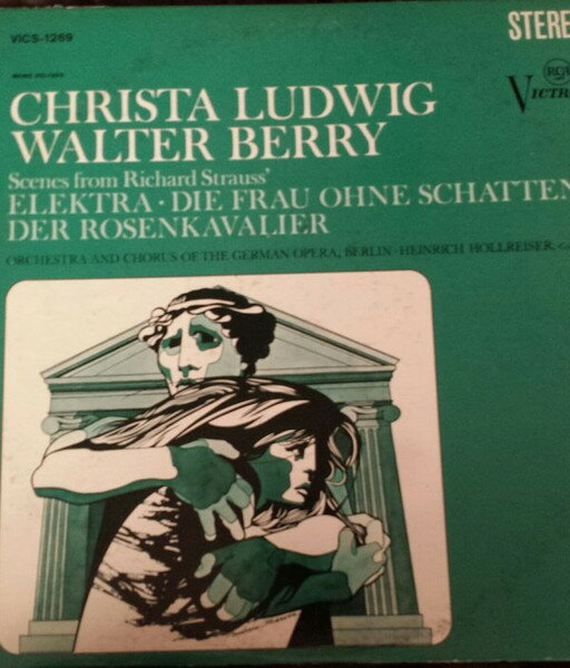 【中古】LP Richard Strauss - Christa Ludw Scenes From Richard Strauss: Elektra, Die Frau Ohne VICS1269 RCA Victrola /00260