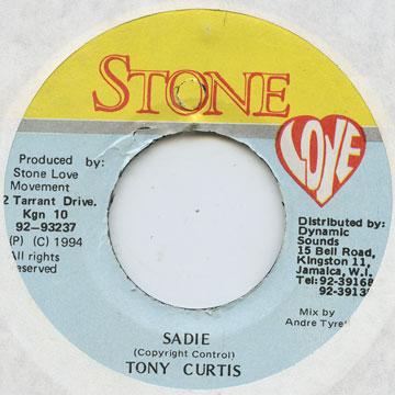 【新品】ジャマイカ7” Tony Curtis Sadie Stone Love /00050