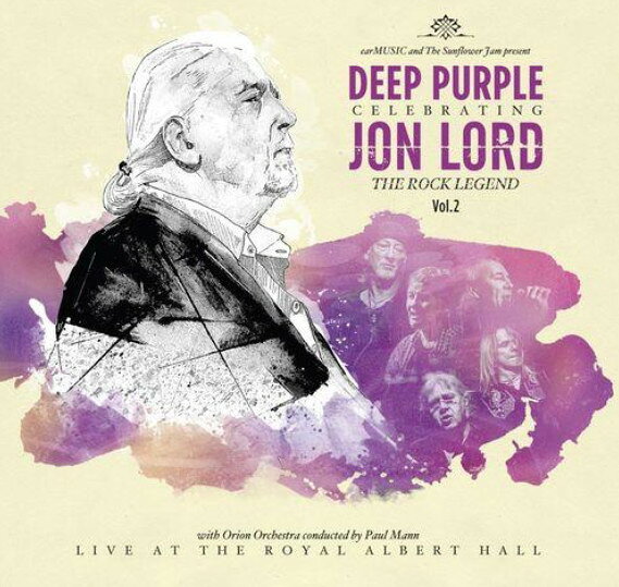 【新品】欧2LP Deep Purple with Orion Orchest Celebrating Jon Lord, The Rock Legend, Vol.2 0213173EMU Ear Music /00520