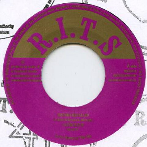 7” Alton Ellis / Gregory Isaacs History Recalled / Hunger For Your Love MBX087 Room In The Sky UK /00048