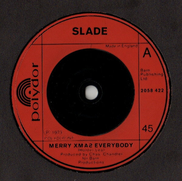 ・アーティスト Slade ・タイトル Merry Xmas Everybody ・レーベル・型番 Polydor 2058422 ・フォーマット 7インチレコード ・コンディション(盤) 良い (VG+) ・コンディション(ジャケット) プレインカバー（元ジャケット／カバー無し） ・コンディション(帯) オビなし ・特記事項 【company sleeve】 サンプル画像です。実際の商品の画像ではありません 商品写真はバーコード/カタログ番号に対応したサンプル画像ですので、お送りする商品の画像ではありません。帯やライナーなどの付属品は、特記事項に記載されている場合のみ含まれます。プロモやカラーレコードなどの仕様についても、該当する場合のみ特記事項に記載しています。 【ご購入前に必ずご確認ください】 ・本店サイト(www.recordcity.jp)とは価格、送料が違います ・本店サイト、その他支店のオーダーとは同梱発送できません ・注文確定後に別の注文を頂いた場合、注文同士の同梱は致しかねます。 ・別倉庫から発送しているため、店頭受け渡しは対応しておりません ・一部商品は他の通販サイトでも販売しているため、ご注文のタイミングによっては商品のご用意ができない場合がございます。 ・土日祝日はお休みです 金曜・祝前日9時以降のご連絡またはご入金は、返答または発送が週明け・祝日明けに順次対応となります。 ・ご購入後のキャンセル不可 ご購入後のキャンセルはいかなる理由においてもお受けできません。ご了承の上、ご購入くださいませ。 ・日本郵便(ゆうパック/ゆうメール)によるお届けになります。 ・中古品であることをご理解ください 当ストアでは中古商品を主に販売しております。中古品であることをご理解の上ご購入ください。また、一部商品はRecordCityオンラインストアで試聴可能です。 ・返品について お客様のご都合による返品は一切承っておりません。 表記の内容と実際の商品に相違がある場合、また針飛び等で返品・返金をご希望される場合は、商品の到着後1週間以内にご連絡ください。商品の返送をこちらで確認後、キャンセル・返金を行います。 コンディションVG以下の商品は返品できません。プレイに影響のない表面のこすれ傷、プレス起因のノイズ盤は返品の対象外です。 【コンディション表記】 ・ほぼ新品(M-)(Like New) 完全な新品。未使用。当店ではほぼ使用しません ・非常に良い(EX)(Excellent) 中古盤として美品な状態。わずかな経年を感じるものの傷みを感じさせない、当店基準で最高の状態 ・良い(VG+)(Very Good Plus) 丁寧に扱われた中古品で、軽い使用感がみられる。 ・可(VG)(Acceptable) 使い込まれた中古品で、「良い」よりもさらに使用感がみられる。 ・悪い(VG-)(Bad) 状態が悪いアイテム。使用の保障はなく、再生不可、針飛び、目立つノイズがあるかもしれない。状態によるクレーム不可。返品不可。 ・非常に悪い(G)(Very Bad) 「悪い」よりさらに状態が悪いアイテム。使用の保障はなく、再生不可、針飛び、目立つノイズがあるかもしれない。状態によるクレーム不可。返品不可。 ・ジャンク(Fair)(Junk/Fair) 割れている、反っている、水ダメージがある、カビ、ジャケットが分離している、ひどい書き込み、ひどい擦れなど最低の状態。使用の保障はなく、再生不可、針飛び、目立つノイズがあるかもしれない。状態によるクレーム不可。返品不可。 ・ジャンク(Poor)(Junk/Poor) 割れている、反っている、水ダメージがある、カビ、ジャケットが分離している、ひどい書き込み、ひどい擦れなど最低の状態。使用の保障はなく、再生不可、針飛び、目立つノイズがあるかもしれない。状態によるクレーム不可。返品不可。