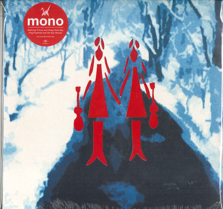 【新品】米LP Mono Walking Cloud And Deep Red Sky, Flag Fluttered And TRR68 Temporary Residence /..