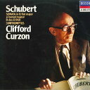 【中古】英LP Schubert, Clifford Curzon Sonata In B Flat Major JB140 DECCA /00260