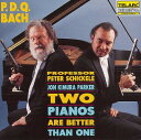 【中古】米CD Bach, Pdq; Shickele, Peter Two Pianos CD80376 Telarc /00110