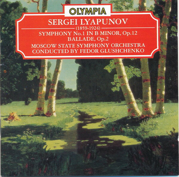 쥳ɥƥ ŷԾŹ㤨֡šCD Sergei Lyapunov ? Moscow State Symphony Orchestra, קէ ݧ֧ߧܧ Symphony No. 1 In B Minor, Op. 12 ? Ballade, Op. 2 OCD519 Olympia (2 /00110פβǤʤ1,870ߤˤʤޤ