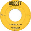【中古】米7” Lafawn Paul, The Whippoorwills Learning To Love 3009 Abbott Record Co. /...