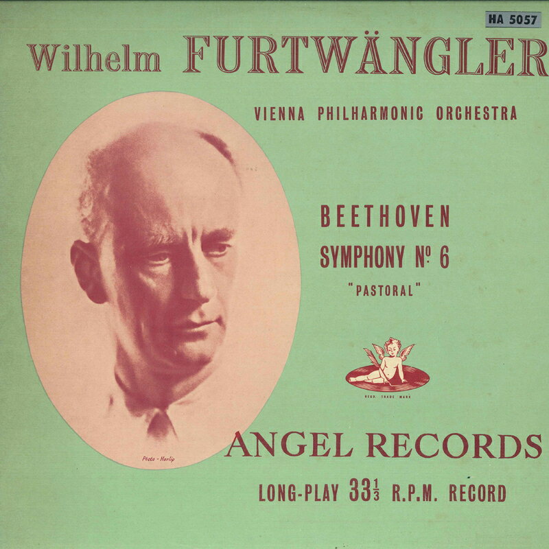 【中古】LP ヴィルヘルム・フルトヴェングラ ベートーヴェン: 交響曲 第6番 ヘ長調 田園 HA5057 ANGEL /00260 recordcity-11154085 RECORD CITY 楽天市場店 パッケージ画像