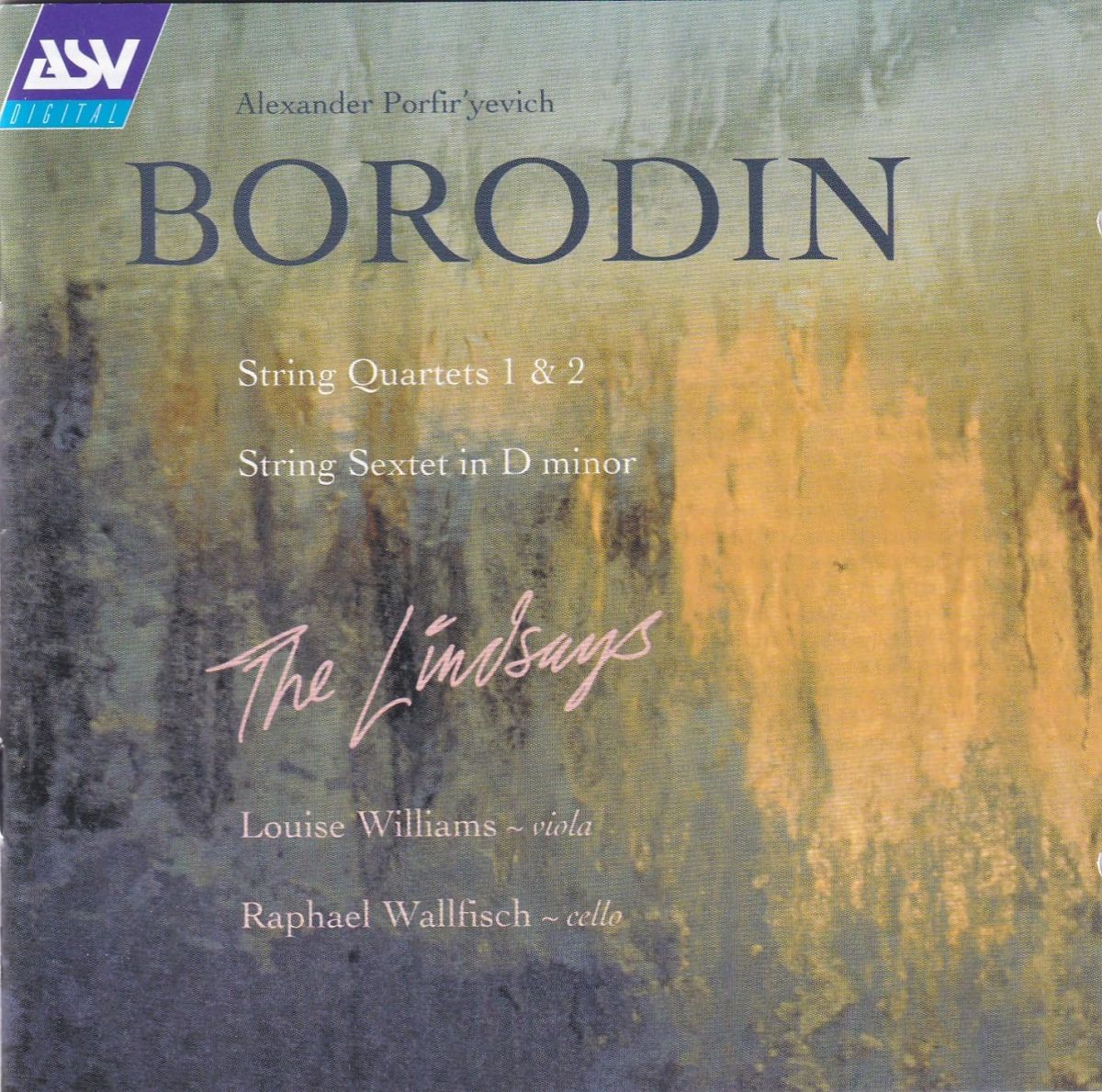 Tchaikovsky - 【中古】CD Lindsays String Quartets 1 & 2 / String Sextet In D Minor 1143 ASV /00110