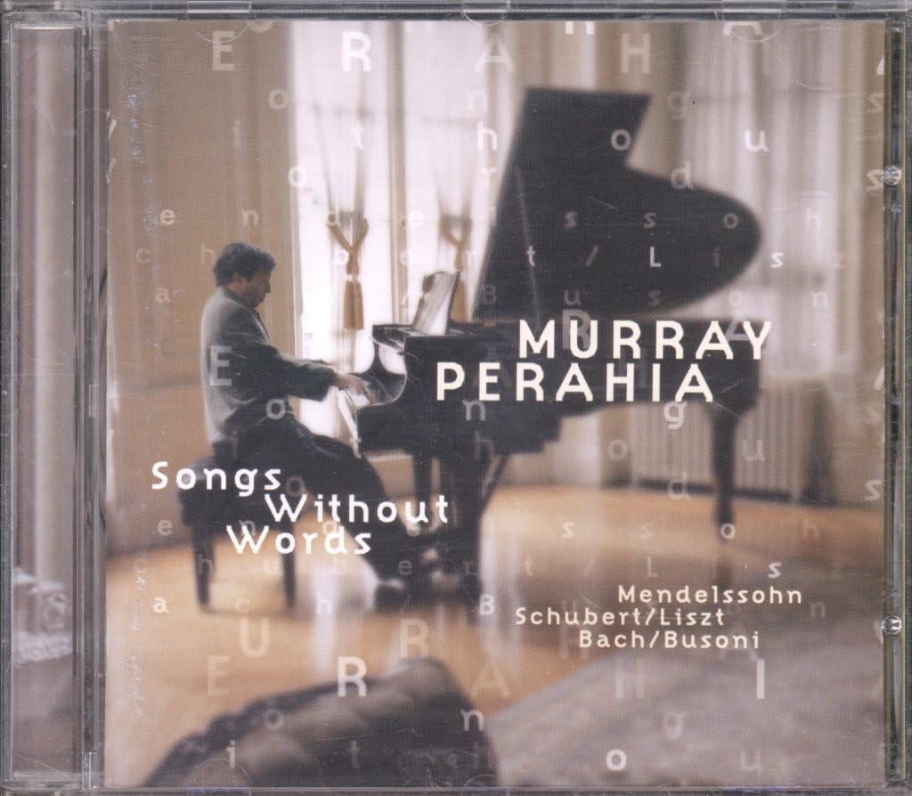 CD Murray Perahia Mendelssohn, Schubert / Liszt, Bach / Busoni Song SK66511 SONY CLASSICAL /00110