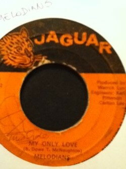 7” Melodians My Only Love J67 Jaguar /00080