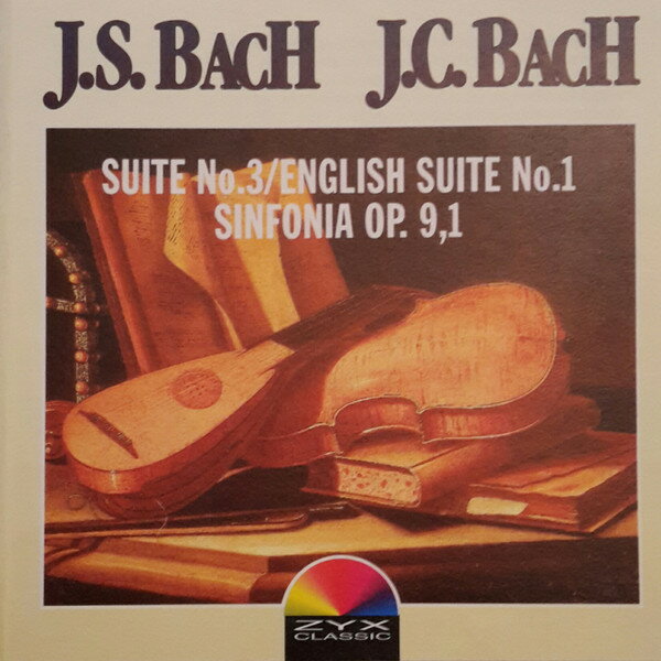 ・アーティスト Johann Sebastian Bach, Johann Christian Bach ・タイトル Suite No. 3 / English Suite No. 1 / Sinfonia Op. 9,1 ・レーベル・型番 ZYX Classic CLS4133 ・フォーマット CD ・コンディション(盤) 可 (VG) ・コンディション(ジャケット) ・コンディション(帯) オビなし ・特記事項 【盤に小さいキズ】 サンプル画像です。実際の商品の画像ではありません 商品写真はバーコード/カタログ番号に対応したサンプル画像ですので、お送りする商品の画像ではありません。帯やライナーなどの付属品は、特記事項に記載されている場合のみ含まれます。プロモやカラーレコードなどの仕様についても、該当する場合のみ特記事項に記載しています。 【ご購入前に必ずご確認ください】 ・本店サイト(www.recordcity.jp)とは価格、送料が違います ・本店サイト、その他支店のオーダーとは同梱発送できません ・別倉庫から発送しているため、店頭受け渡しは対応しておりません ・一部商品は他の通販サイトでも販売しているため、ご注文のタイミングによっては商品のご用意ができない場合がございます。 ・土日祝日はお休みです 金曜・祝前日9時以降のご連絡またはご入金は、返答または発送が週明け・祝日明けに順次対応となります。 ・ご購入後のキャンセル不可 ご購入後のキャンセルはいかなる理由においてもお受けできません。ご了承の上、ご購入くださいませ。 ・日本郵便(ゆうパック/ゆうメール)によるお届けになります。 ・中古品であることをご理解ください 当ストアでは中古商品を主に販売しております。中古品であることをご理解の上ご購入ください。また、一部商品はRecordCityオンラインストアで試聴可能です。 ・返品について お客様のご都合による返品は一切承っておりません。 表記の内容と実際の商品に相違がある場合、また針飛び等で返品・返金をご希望される場合は、商品の到着後1週間以内にご連絡ください。商品の返送をこちらで確認後、キャンセル・返金を行います。 コンディションVG以下の商品は返品できません。プレイに影響のない表面のこすれ傷、プレス起因のノイズ盤は返品の対象外です。 【コンディション表記】 ・ほぼ新品(M-)(Like New) 完全な新品。未使用。当店ではほぼ使用しません ・非常に良い(EX)(Excellent) 中古盤として美品な状態。わずかな経年を感じるものの傷みを感じさせない、当店基準で最高の状態 ・良い(VG+)(Very Good Plus) 丁寧に扱われた中古品で、軽い使用感がみられる。 ・可(VG)(Acceptable) 使い込まれた中古品で、「良い」よりもさらに使用感がみられる。 ・悪い(VG-)(Bad) 状態が悪いアイテム。使用の保障はなく、再生不可、針飛び、目立つノイズがあるかもしれない。状態によるクレーム不可。返品不可。 ・非常に悪い(G)(Very Bad) 「悪い」よりさらに状態が悪いアイテム。使用の保障はなく、再生不可、針飛び、目立つノイズがあるかもしれない。状態によるクレーム不可。返品不可。 ・ジャンク(Fair)(Junk/Fair) 割れている、反っている、水ダメージがある、カビ、ジャケットが分離している、ひどい書き込み、ひどい擦れなど最低の状態。使用の保障はなく、再生不可、針飛び、目立つノイズがあるかもしれない。状態によるクレーム不可。返品不可。 ・ジャンク(Poor)(Junk/Poor) 割れている、反っている、水ダメージがある、カビ、ジャケットが分離している、ひどい書き込み、ひどい擦れなど最低の状態。使用の保障はなく、再生不可、針飛び、目立つノイズがあるかもしれない。状態によるクレーム不可。返品不可。