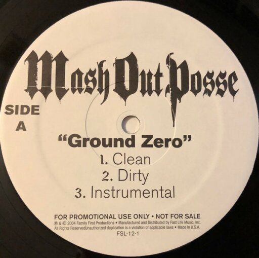 【中古】米12" M.O.P. Ground Zero / Hilltop Flava FSL121 Family First Productions, Fastlife /00250 【中古】米12" M.O.P. Ground Zero / Hilltop Flava FSL121 Family First Productions, Fastlife /00250