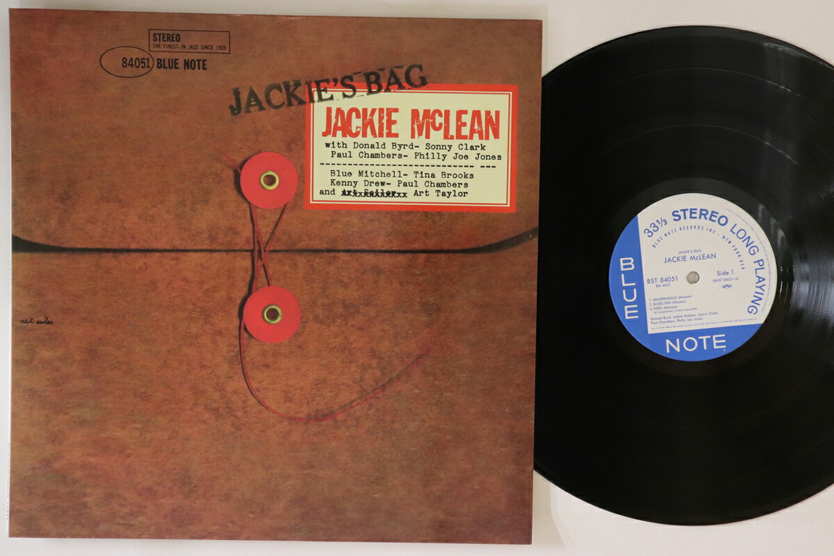 【中古】LP Jackie Mclean Jackies Bag BN4051,BST84051 BLUE NOTE /00260