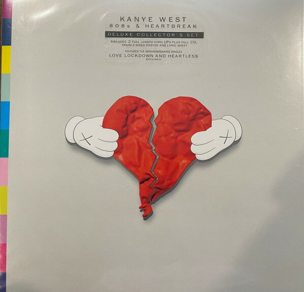 【新品】3discs LP Kanye West 808s Heartbreak 0602517872813 Roc-A-Fella Records /00520