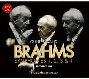 【中古】3discs CD ギュンター・ヴァント, 北ドイツ ブラームス 交響曲全集 1995年-1997年ライヴ SICC101302 /00200 recordcity-10980038 RECORD CITY 楽天市場店 パッケージ画像