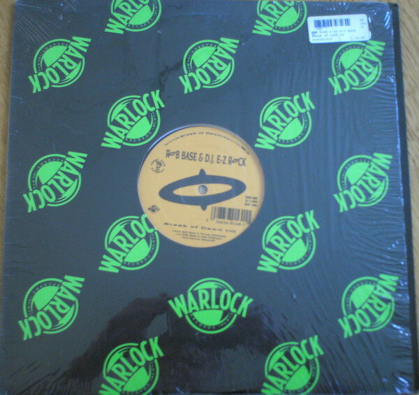 【中古】12” Rob Base &amp; DJ E-Z Rock Break Of Dawn WAR160 Warlock Records, Fun /00250